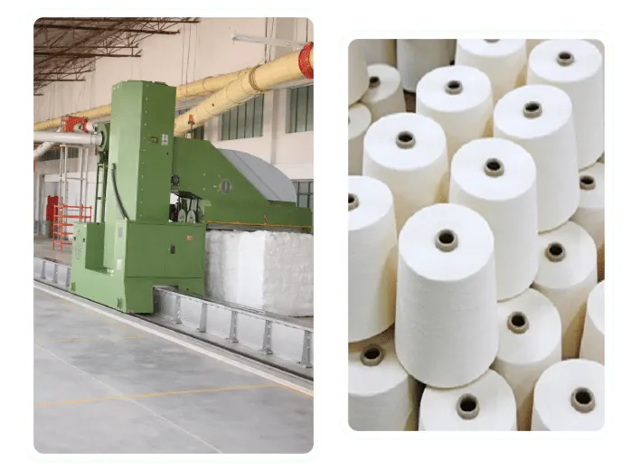 Jayavilas spinning machinery and yarn cones